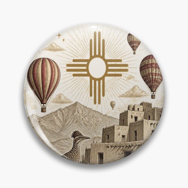 Item preview, New Mexico Vintage Ivory T-Shirt – Elegant Land of Enchantment Gift for Women designed and sold by SunnyDesign82.