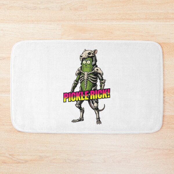 Item preview, Pickle Rick Massive Colorful Text Vector Print designed and sold by Dhenin Studio.