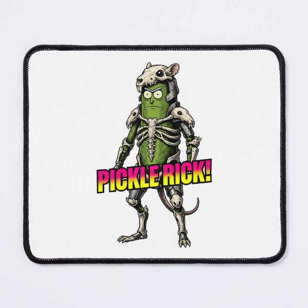 Item preview, Pickle Rick Massive Colorful Text Vector Print designed and sold by Dhenin Studio.