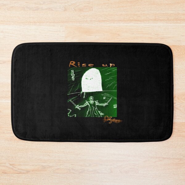 Item preview, Rise Up Green Anime Design designed and sold by D-Leo.