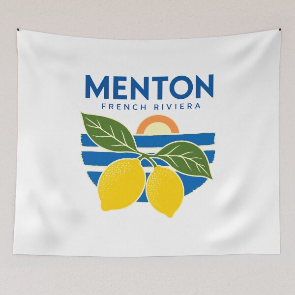 Item preview, Menton Côte d'Azur souvenir designed and sold by pirminio.