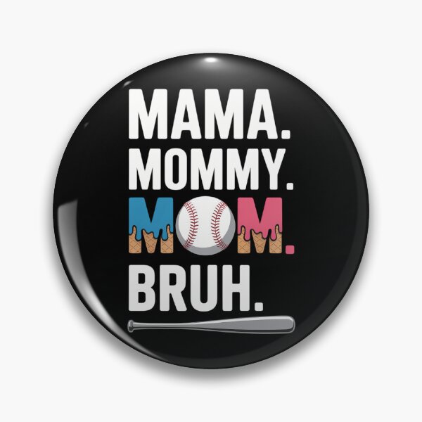 Item preview, Mama Mommy Mom Bruh Baseball Mama Ice Cream Drip Game Day designed and sold by sailorjessiArt.