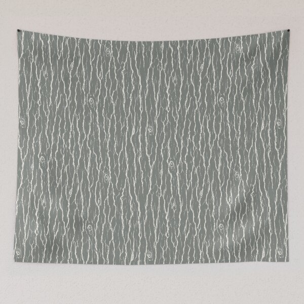 Item preview, Tree Bark Linocut Faux Bois Rustic cool pebble grey designed and sold by RenattaZare.