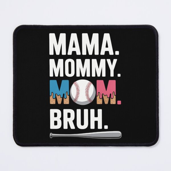 Item preview, Mama Mommy Mom Bruh Baseball Mama Ice Cream Drip Game Day designed and sold by sailorjessiArt.