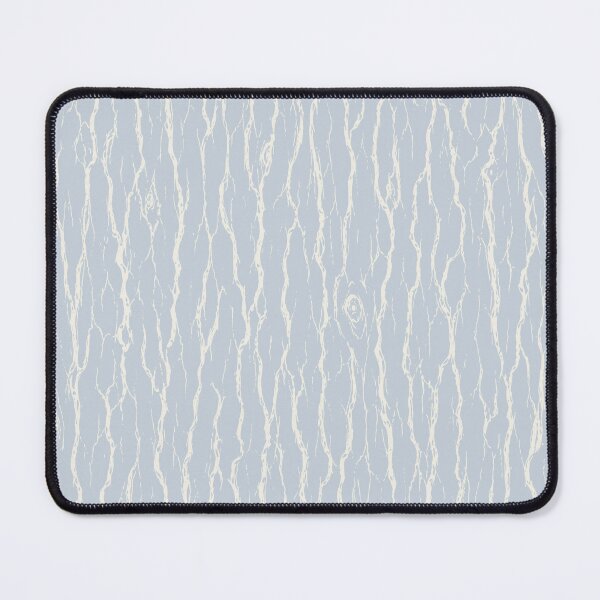 Item preview, Tree Bark Linocut Faux Bois Rustic powder blue icy lake designed and sold by RenattaZare.