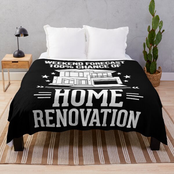Item preview, Weekend Forecast 100% Chance Of Home Renovation Homeowner DIY Remodeling designed and sold by SofenArt.