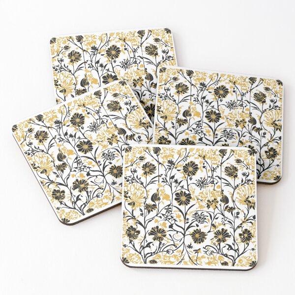 Item preview, Japanese Japanese Traditional Pattern - Traditional 金色と黒色ベースのモノクロ Wagara Design designed and sold by KS-PopArtJapan.