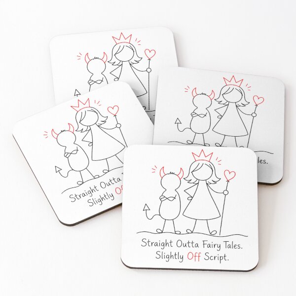 Item preview, Straight Outta Fairy Tales. Slightly Off Script. designed and sold by byMosia.