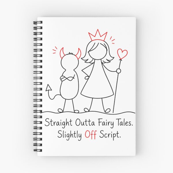 Item preview, Straight Outta Fairy Tales. Slightly Off Script. designed and sold by byMosia.