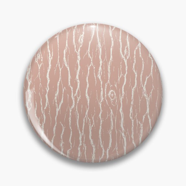 Item preview, Tree Bark Linocut Faux Bois Rustic vintage peach plush designed and sold by RenattaZare.