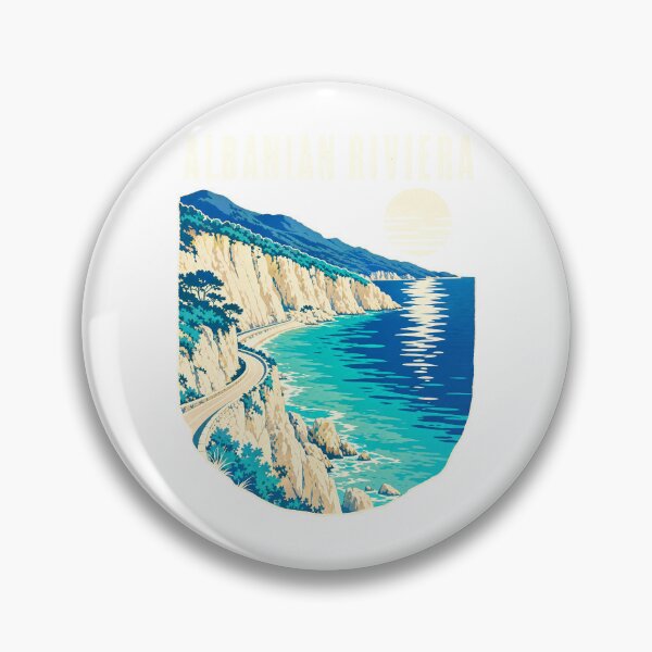 Item preview, Travel poster Albanian Riviera designed and sold by pirminio.