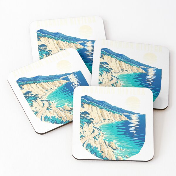 Item preview, Travel poster Albanian Riviera designed and sold by pirminio.