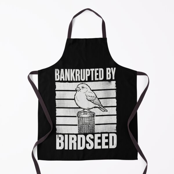 Item preview, Bankrupted By Birdseed Bird Watching Bird Feeder designed and sold by SofenArt.