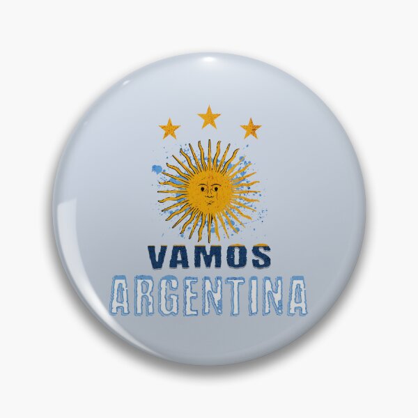 Item preview, RETRO VAMOS ARGENTINA SHIRT  SUN OF MAY ALBICELESTE designed and sold by MonsoonInkX.