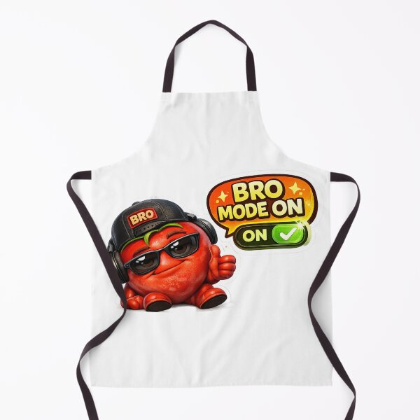 Item preview, Bro Mode On Funny Cool Red Character Meme designed and sold by Bhinfy.