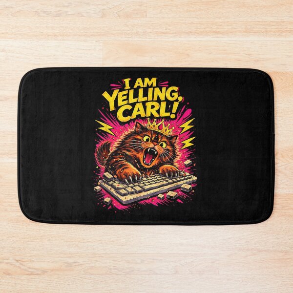 Item preview, Princess Donut I Am Yelling Carl - Funny Gamer Cat Meme designed and sold by SaryaSmyth19.