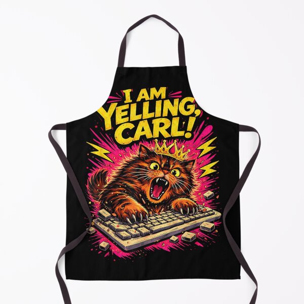 Item preview, Princess Donut I Am Yelling Carl - Funny Gamer Cat Meme designed and sold by SaryaSmyth19.