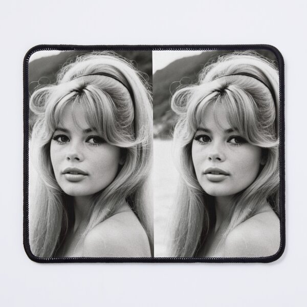 Item preview, Cinema - French-American Actress, Black and White Portrait in Mod Sixties Style designed and sold by Beat-It.