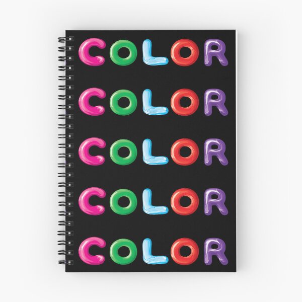 Item preview, Typography of Color in Vibrant Colors designed and sold by cremedecolor.