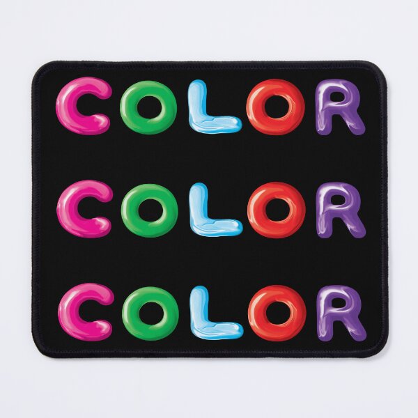 Item preview, Typography of Color in Vibrant Colors designed and sold by cremedecolor.