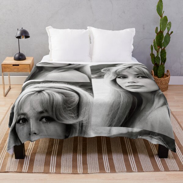 Item preview, Cinema - French-American Actress, Black and White Portrait in Mod Sixties Style designed and sold by Beat-It.