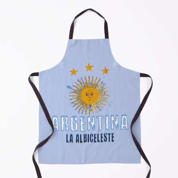 Item preview, RETRO ARGENTINA SOCCER JERSEY SUN OF MAY ALBICELESTE designed and sold by MonsoonInkX.