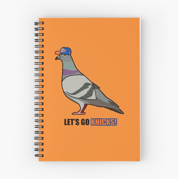 Item preview, Pigeon says Let's Go Knicks! designed and sold by fujimocha.