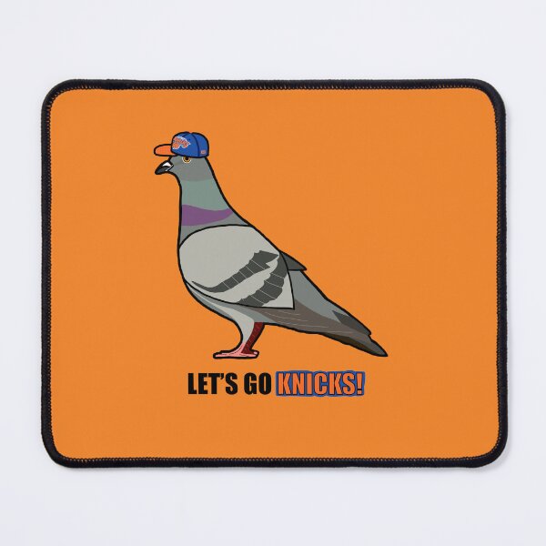 Item preview, Pigeon says Let's Go Knicks! designed and sold by fujimocha.