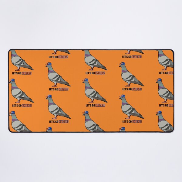 Item preview, Pigeon says Let's Go Knicks! designed and sold by fujimocha.