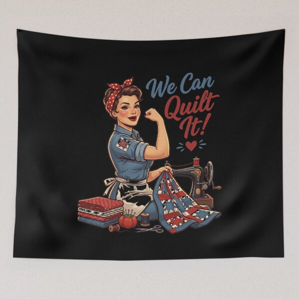 Item preview, We Can Quilt It! Quilting Hobbyist Seamstress Crafter designed and sold by SofenArt.