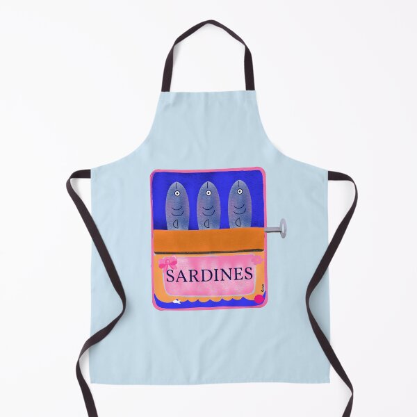 Item preview, Copy of Sardines Tin Box Vintage on powder blue background designed and sold by giulyz.