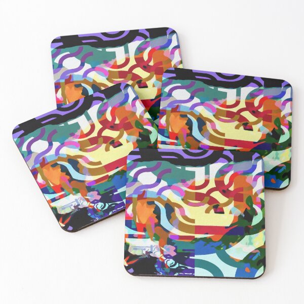 Item preview, Colorful waves. designed and sold by Michael-Popart.