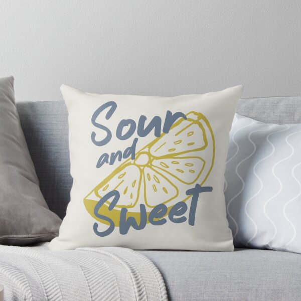 Item preview, Retro Sweet Sour Lemon Vintage Aesthetic Blue Yellow designed and sold by TackyTime.