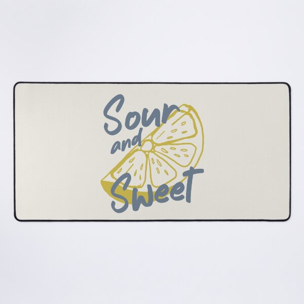 Item preview, Retro Sweet Sour Lemon Vintage Aesthetic Blue Yellow designed and sold by TackyTime.