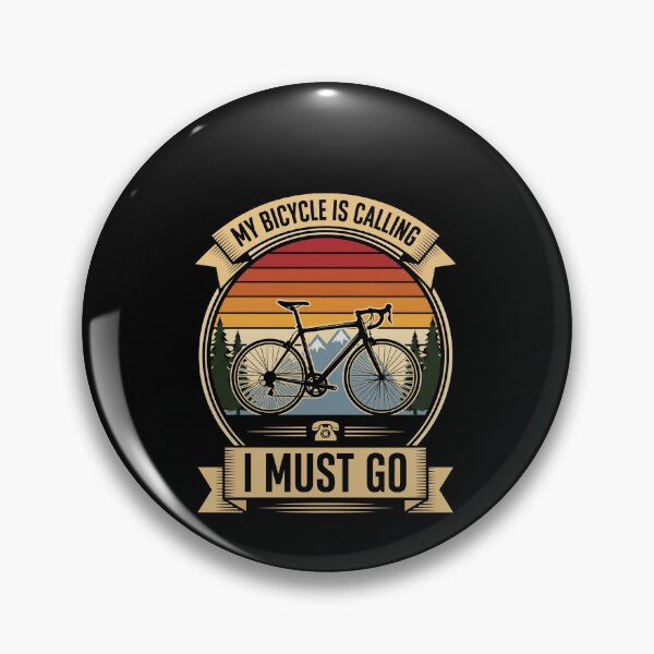 Item preview, My Bicycle Is Calling I Must Go Cycling Rider Enthusiast designed and sold by SofenArt.