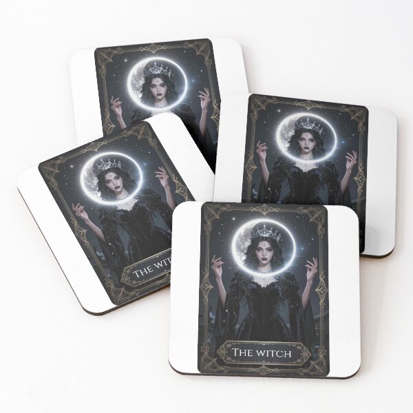 Item preview, The Witch – Dark Tarot Card Witchcore Art designed and sold by AeraArts.