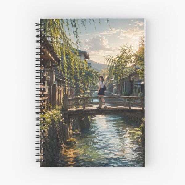 Item preview, The Summer We Remember – Riverside Walk Home designed and sold by SEIMEI2025.
