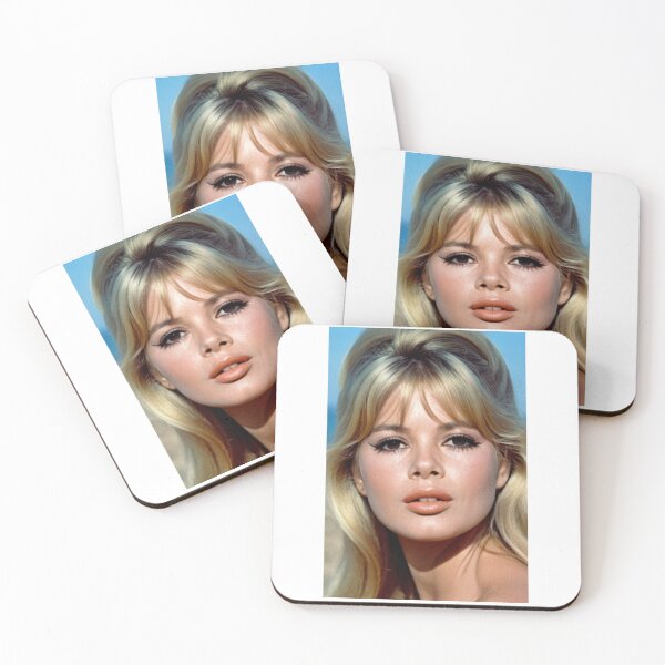 Item preview, Cinema - French-American Actress, Pop Portrait with Half-Chignon of the 1960s designed and sold by Beat-It.