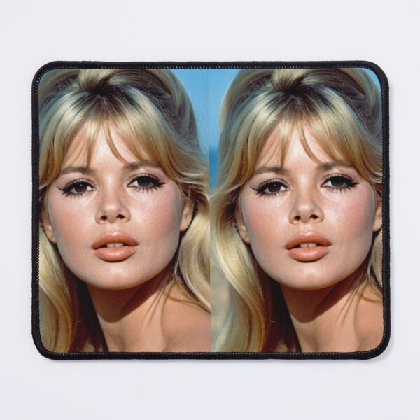 Item preview, Cinema - French-American Actress, Pop Portrait with Half-Chignon of the 1960s designed and sold by Beat-It.