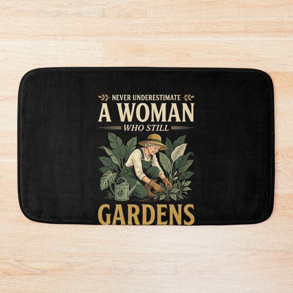 Item preview, Never Underestimate A Woman Who Still Gardens In Her Eighties Senior Gardener Horticulture Enthusiast designed and sold by SofenArt.