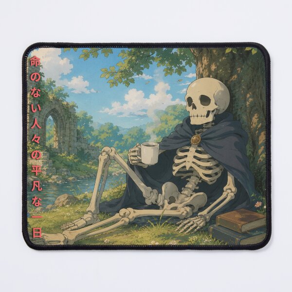 Item preview, Lonely Skeleton Beneath the Ancient Tree designed and sold by GrimDesignsx.