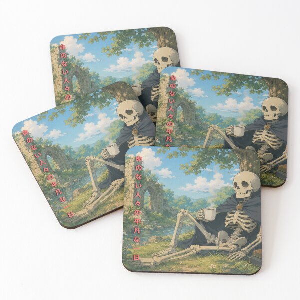 Item preview, Lonely Skeleton Beneath the Ancient Tree designed and sold by GrimDesignsx.
