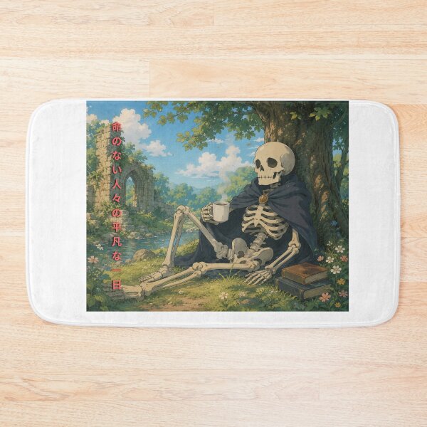 Item preview, Lonely Skeleton Beneath the Ancient Tree designed and sold by GrimDesignsx.