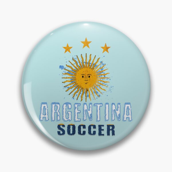 Item preview, RETRO ARGENTINA SOCCER JERSEY SUN OF MAY ALBICELESTE designed and sold by MonsoonInkX.