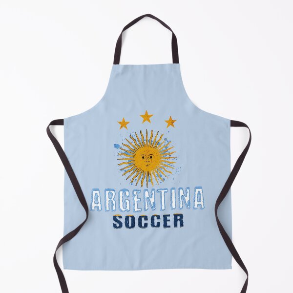 Item preview, RETRO ARGENTINA SOCCER JERSEY SUN OF MAY ALBICELESTE designed and sold by MonsoonInkX.