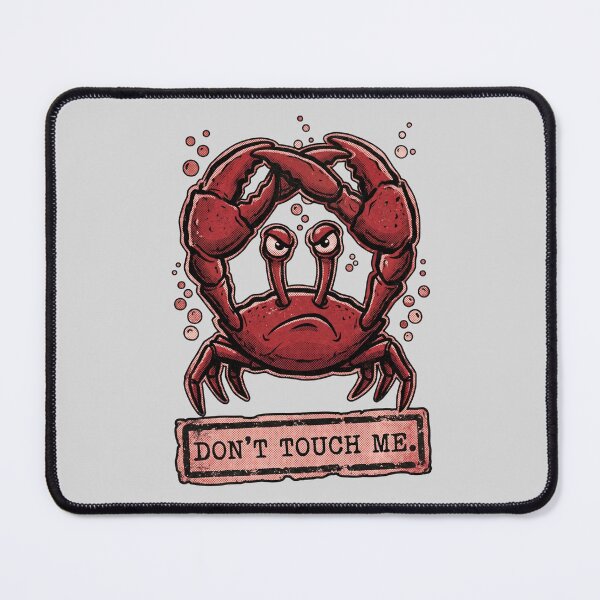 Item preview, Grumpy Crab Unbothered Print designed and sold by Ortsas.