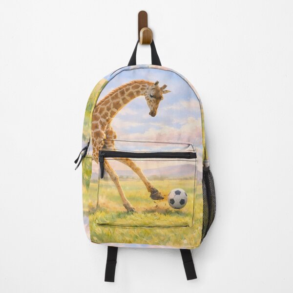 Item preview, Soccer Giraffe in Savanna designed and sold by M-Y-A-R-T-.