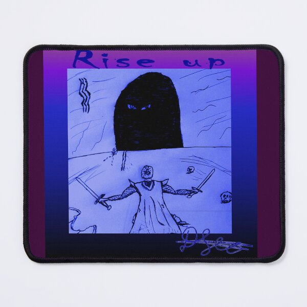 Item preview, Rise Up Anime Design Blue designed and sold by D-Leo.