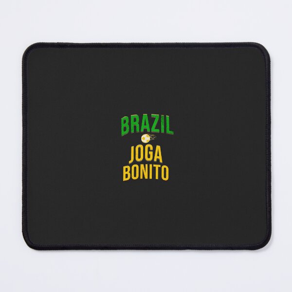 Item preview, JOGA BONITO BRAZIL BRAZILIAN  SOCCER FAN  GRAPHIC designed and sold by MonsoonInkX.