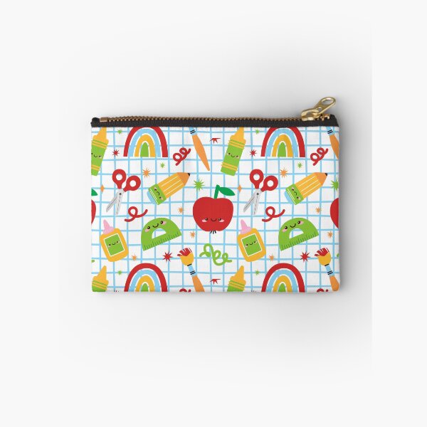 Item preview, Cute Kawaii Back to School Seamless Pattern designed and sold by the-myro.